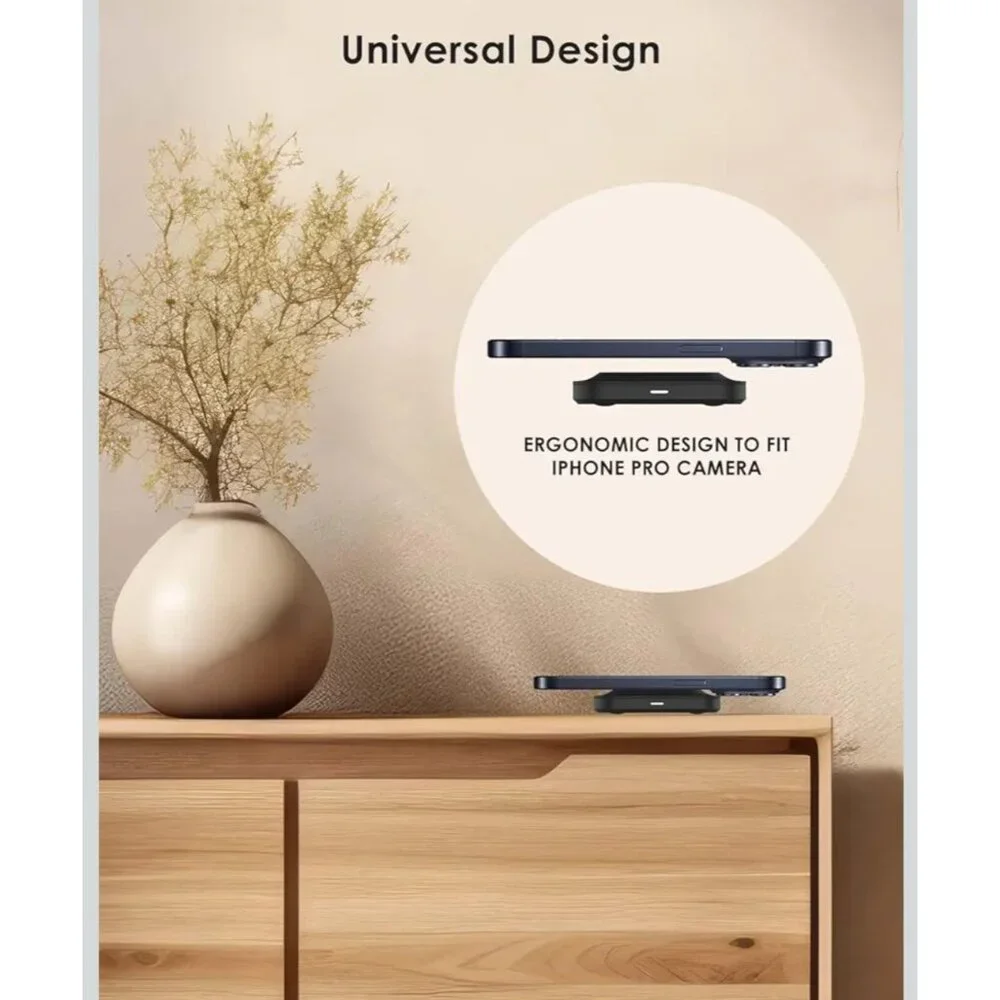Mophie Universal Wireless Charge Pad - 15W Fast Charging for Qi-Enabled Devices,